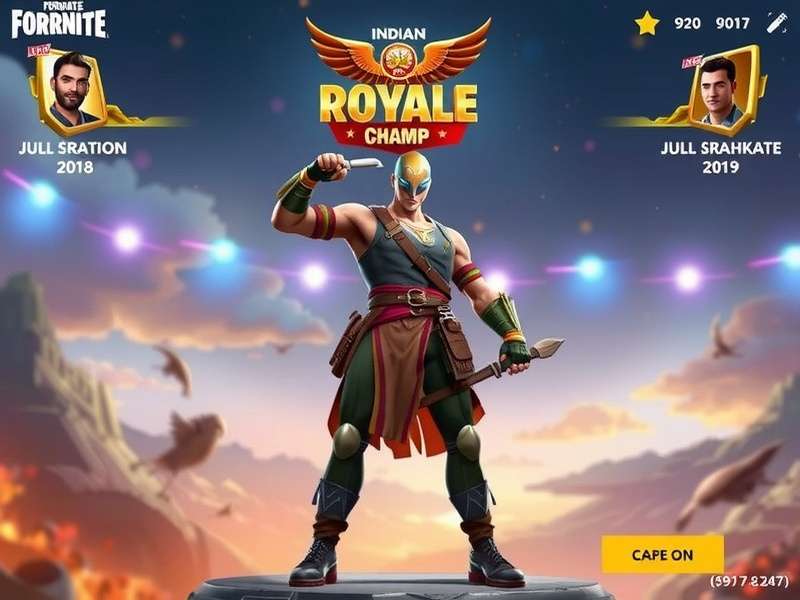 Indian Battle Royale Champ character customization